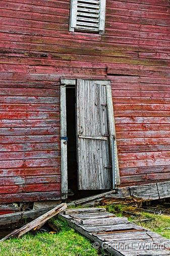 Boathouse Sinking Into Ruin_09536-7.jpg - Photographed along the Rideau Canal Waterway at Smiths Falls, Ontario, Canada.